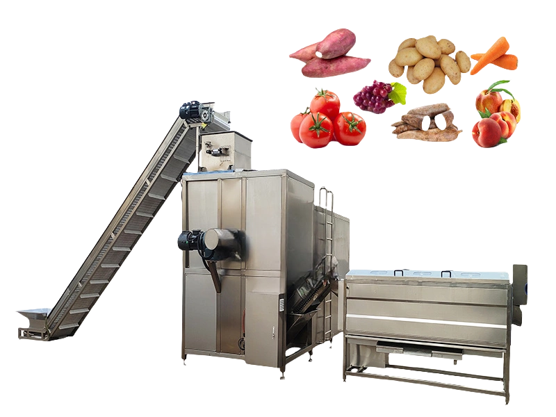Steam Peeling Machine for Food Industry