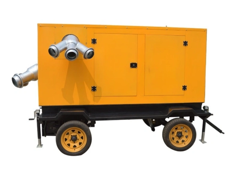 Mobile pumping station